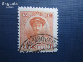 Бенілюкс Бенилюкс ^/--/^ Марка Люксембург 1925 стандарт герцогиня Шарлота 15 сант гаш - фото фото фото