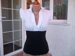 Футболки Футболки ^/--/^ Prom    (44 /--/ р) Стрейчевая  кофточка футболка майка ^_^^^ Prom (44 /--/ р) Стрейчева кофточка футболка майка - фото фото фото