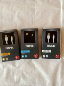 Кабелі, адаптери Кабели, адаптеры ^/--/^ Кабель tronic 2.0 на вибір usb typ-C, micro usb   (андроїд)  1 /--/ метр 0041 ^_^^^ Кабель для зарядки и передачи данных usb typc. микро-usb tronic - фото фото фото