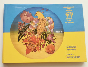 Обігові Обиходные ^/--/^ Блістер від годового набору 2014 р. Без монет ^_^^^ Блестер от годового набора 2014 г. Без монет - фото фото фото