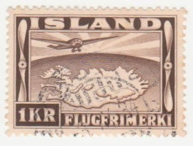Ісландія Исландия ^/--/^ Исландия 1934 г № 179 гашеная ^_^^^ Ісландія 1934 р. No 179 гашена - фото фото фото