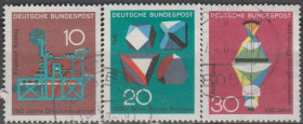 НДР, ФРН ГДР, ФРГ ^/--/^ Германия Німеччина ФРН 1968 наука і техніка ^_^^^ Германия ФРГ 1968 наука и техника - фото фото фото