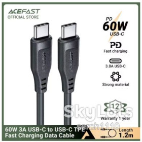 Кабелі Кабели ^/--/^ ACEFAST USB C - USB C 20 /--/ V 3 /--/ A 60 /--/ W PD кабель швидкого заряджання QC 4.0 1,2 /--/ м ^_^^^ ACEFAST USB C - USB C 20 /--/ V 3 /--/ A 60 /--/ W PD кабель быстрого заряжания QC 4.0 1,2 /--/ м - фото фото фото