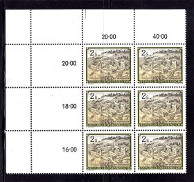 Інші країни Другие страны ^/--/^ Австрия 1991 г MNH  - архитектура - шестиблок ^_^^^ 1991 — Австрія — архітектура — шестиблок - фото фото фото
