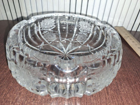 Статуетки, Скульптури, Фігурки, Фарфор Статуэтки, Скульптуры, Фигурки, Фарфор ^/--/^ Пепельница тяжелая хрусталь СССР ф /--/ 15 /--/ см ^_^^^ Пепельниця важка кришталь СРСР ф /--/ 15 /--/ см - фото фото фото