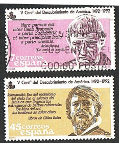 Іспанія Испания ^/--/^ Испания  (1986) 500-летие открытия Америки ^_^^^ Іспанія (1986) 500-річчя відкриття Америки - фото фото фото
