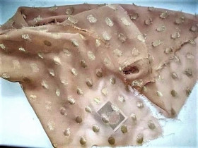 Тканина Ткань ^/--/^ Ткань шифон в горох золотой люрекс, 4 куска  Индия.   For Hand Made, рукоделия, поделок ^_^^^ Тканина шифон в горох золотий люрекс, Індія For Hand Made, рукоділля, виробок - фото фото фото