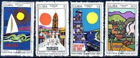 Острівні держави Островные государства ^/--/^ Куба. Туризм  (серия) 1970 г. ^_^^^ Куба. Туризм (серія) 1970 - фото фото фото