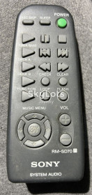Блоки живлення Блоки питания ^/--/^ ПУЛЬТ SONY RM-SD /--/ 70 для музичних центрів SONY ^_^^^ Пульт SONY RM-SD /--/ 70 для музыкальных центров SONY - фото фото фото