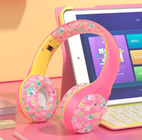 Навушники Наушники ^/--/^ Наушники Bluetooth VJ-070 Розовые ^_^^^ Bluetooth VJ-070 Рожеві - фото фото фото