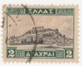 Греція Греция ^/--/^ Греция  1927 г.№  291 гашеная ^_^^^ Греція 1927 р. No 291 гашена - фото фото фото