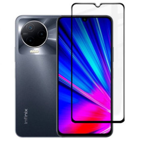 Чохли, бампера Чехлы, бампера ^/--/^ Захисне скло Fiji Premium для Infinix Note 12 2023 (X /--/ 676 /--/ C) повне проклеювання Anti-Static чорний ^_^^^ Защитное стекло Fiji Premium для Infinix Note 12 2023 (X /--/ 676 /--/ C) полное проклеивание Anti-Static черный - фото фото фото
