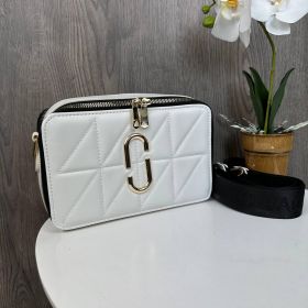 Сумки Сумки ^/--/^ Модна жіноча невелика сумка, клатч в стилі Mars Jacobs люкс якість, каркасна сумка Марк Джейкобс Біл - фото фото фото