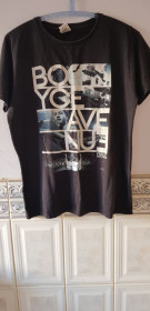 Футболки, майки Футболки, майки ^/--/^ Футболка &amp;quot;Boyce Avenue&amp;quot;   (100% cotton, L, Morocco) б/у ^_^^^ Футболка &amp;quot;Boyce Avenue&amp;quot; (100% cotton, L, Morocco) б/у - фото фото фото