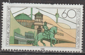 НДР, ФРН ГДР, ФРГ ^/--/^ Германия Німеччина 1988 ювілей ^_^^^ Германия 1988 юбилей - фото фото фото