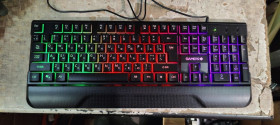 Клавіатури Клавиатуры ^/--/^ Игровая клавиатура с подсветкой RGB GamePro Headshot GK /--/ 398 USB № 24290411 ^_^^^ Ігрова клавіатура з підсвічуванням RGB GamePro Headshot GK /--/ 398 USB No 24290411 - фото фото фото