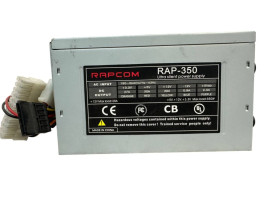 Блоки живлення Блоки питания ^/--/^ Б/В Блок живлення RapCom  / 350 /--/ W /  80 /--/ FAN / RAP-350 / 20+4 / CPU: 4 / Sata:1 / Molex:4 /код.q /--/ 588 ^_^^^ Б/В Блок питания RapCom / 350 /--/ W / 80 /--/ FAN / RAP-350 / 20+4 / CPU: 4 / Sata:1 / Molex:4 /код. q /--/ 588 - фото фото фото