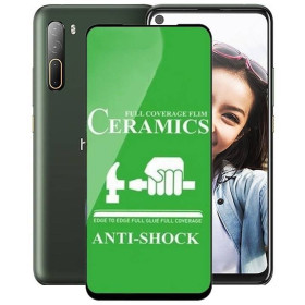 Чохли, бампера Чехлы, бампера ^/--/^ Захисне скло-плівка Fiji Ceramics для HTC U /--/ 20 5 /--/ G повна проклейка чорний ^_^^^ Защитное стекло-пленка Fiji Ceramics для HTC U /--/ 20 5 /--/ G полная проклейка черный - фото фото фото