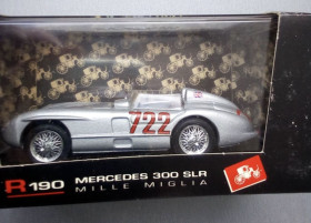 : Закордонні : Зарубежные ^/--/^ Brumm 1:43 Mercedes Benz 300 SLR #722 Mille Miglia - фото фото фото