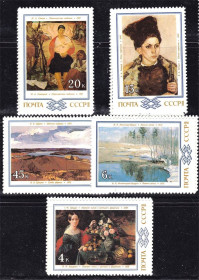 СРСР - СССР - ^/--/^ СССР 1983 г   MNH - искусство ^_^^^ СРСР 1983 MNH - мистецтво - фото фото фото