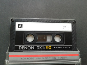 Касети Кассеты ^/--/^ Аудиокассета Denon DX /--/ 1/90   (1983) ^_^^^ Аудіокасета Denon DX /--/ 1/90 (1983) - фото фото фото