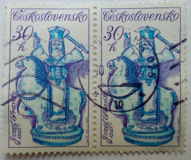 Чехословаччина Чехословакия ^/--/^ Чехословакия 1978 Керамика, сцепка, гашеная ^_^^^ Чехословаччина 1978 Кераміка, зчіпка, гашена - фото фото фото