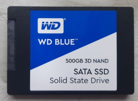 Твердотільні SSD-накопичувачі Твердотельные SSD-накопители ^/--/^ SSD 500 /--/ GB WD Blue 3 /--/ D NAND    (DRAM-кеш) — Фактично НОВИЙ    (Напрацювання всього 41 день)! ^_^^^ SSD 500 /--/ GB WD Blue 3 /--/ D NAND (DRAM-кеш) — Фактически Новый (Наработки всего 41 день)! - фото фото фото