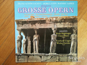 Платівки Пластинки ^/--/^ Franz Konwitschny-Horst Stein-Mathieu Lange dirigieren Grosse opern-NM+, Германия ^_^^^ Franz Konwitschny-Horst Stein-Mathieu Lange dirigieren Grosse opern-NM+, Німеччина - фото фото фото