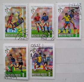 Спорт Спорт ^/--/^ Венгрия 1990 г - Чемпионат мира по футболу, Италия ^_^^^ Угорщина 1990 р - Чемпіонат світу з футболу, Італія - фото фото фото
