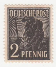 НДР, ФРН ГДР, ФРГ ^/--/^ Германия   (Берлин) 1948 г. № 1 ^_^^^ Німеччина (Берлін) 1948 р. No 1 - фото фото фото
