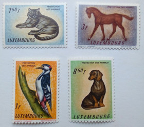 Бенілюкс Бенилюкс ^/--/^ Люксембург 1961 Животные, коты, собаки, лошади, фауна, MNH ^_^^^ Люксембург 1961 Тварини, коти, собаки, коні, фауна, MNH - фото фото фото