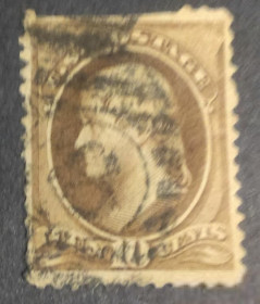 Північна Америка Северная Америка ^/--/^ США 1879 г.№ 122  гашеная ^_^^^ США 1879 р. No 122 гашена - фото фото фото