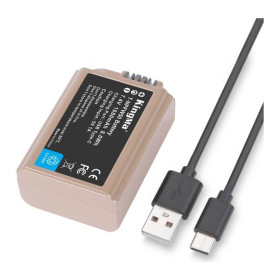 Акумулятори Аккумуляторы ^/--/^ Аккумуляторная батарея для Sony NP-FW /--/ 50 USB-C (KingMa) 1080 mAh ^_^^^ Акумуляторна батарея для Sony NP-FW /--/ 50 USB-C (KingMa) 1080 mAh - фото фото фото