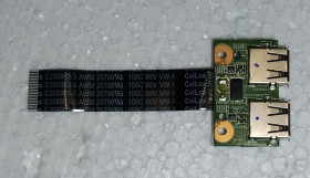 Шлейфи Шлейфы ^/--/^ USB роз&amp;apos;єми з ноутбука HP 630 ^_^^^ USB разъёмы с ноутбука HP 630 - фото фото фото