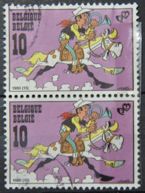 Інше Другое ^/--/^ Бельгия Комиксы Ковбой Счастливчик Люк 1990 ^_^^^ Бельгія Комікси Ковбой Щасливчик Люк 1990 - фото фото фото