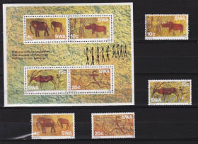 Фауна Фауна ^/--/^ Фауна . Ю-З Африка  / SWA 1976 г MNH - ^_^^^ Фауна . Ю-З Африка / SWA 1976 р MNH - фото фото фото