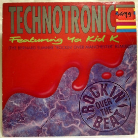 Платівки Пластинки ^/--/^ Technotronic - Rockin&amp;apos; Over The Beat - 1990.   (EP). 12. Vinyl. Пластинка. UK. ^_^^^ Technotronic - Roclin&amp; Over The Beat - 1990. (EP). 12.Vinyl. Пластинка. UK. - фото фото фото