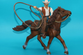 Фігурки, солдатики Фигурки, солдатики ^/--/^ ковбой з ласо на коні SCHLEICH 90-100 /--/ мм ФРН ФРГ уцінка ^_^^^ ковбой с ласо на коне SCHLEICH 90-100 /--/ мм ФРГ ФРГ - фото фото фото