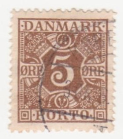 Скандинавія Скандинавия ^/--/^ Дания 1921  г..№ 11 гашеная ^_^^^ Данія 1921 р. No 11 гашена - фото фото фото