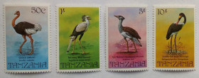 Танзанія Танзания ^/--/^ Танзания 1982 Птицы, фауна, MNH  (КЦ=15 евро) ^_^^^ Танзанія 1982 птиці (MNH) - фото фото фото