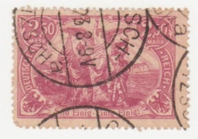 Веймарська республіка Веймарская республика ^/--/^ Германия  ( Рейх) 1920 г. №  114 гашеная ^_^^^ Німеччина (Рейх) 1920 р. No 114 гашена - фото фото фото
