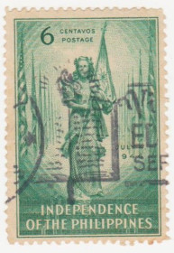Північна Америка Северная Америка ^/--/^ Филиппины   1946  г.№  465 гашеная ^_^^^ Філіппіни 1946 р. No 465 гашена - фото фото фото