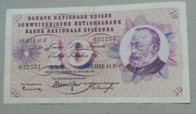Інші країни Другие страны ^/--/^ Швейцария 10 франков 1965 ^_^^^ Швейцарія 10 франків 1965 - фото фото фото