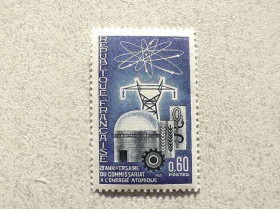 Франція Франция ^/--/^ Поштова марка Франція 1965 рік ** ^_^^^ Почтовая марка Франция 1965 год ** - фото фото фото