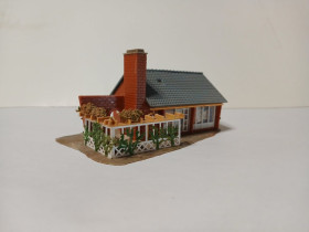 H H ^/--/^ Будівлі. Будинок з зоною барбекю. FALLER 1:87 Н /--/ 0   (11031). ^_^^^ Здания. Дом с зоной барбекю. FALLER 1:87 Н /--/ 0 (11031). - фото фото фото