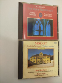Музичні диски Музыкальные диски ^/--/^ 2 CD диски Моцарт — Eine kleine Nachtmusik  (Мала нічна серенада) ^_^^^ 2 CD диски Моцарт — Eine kleine Nachtmusik (Малая ночная серенада) - фото фото фото