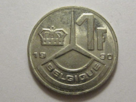 Бельгія Бельгия ^/--/^ Бельгия 1 франк 1990 года BELGIQUE 3 /--/ П /--/ 634 ^_^^^ Бельгія 1 франк 1990 року BELGIQUE 3 /--/ П /--/ 634 - фото фото фото
