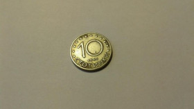 Інше Другое ^/--/^ Болгария. 10 стотинок. 1999. ^_^^^ Болгарія. 10 стотинок. 1999. - фото фото фото