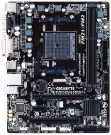 Материнські плати Материнские платы ^/--/^ Плата под AMD Socket FM /--/ 2 (sFM /--/ 2+ ) GIGABYTE GA-F /--/ 2 /--/ A /--/ 88 /--/ XM-DS /--/ 2 Rev 3.2 на DDR /--/ 3 подддерживает до A /--/ 10-7700 /--/ K - фото фото фото