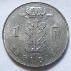 Бельгія Бельгия ^/--/^ Бельгія 1 франк 1973 року BELGIË #6 /--/ П /--/ 1653 ^_^^^ Бельгия 1 франк 1973 года BELGIË #6 /--/ П /--/ 1653 - фото фото фото